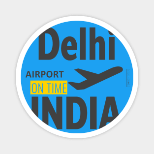 Delhi sky design Magnet